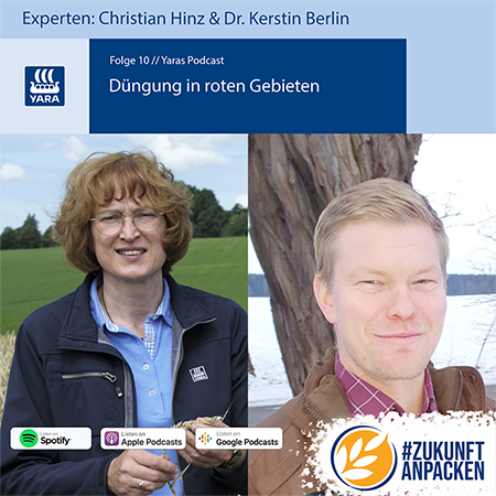 Podcast Düngung in roten Gebieten